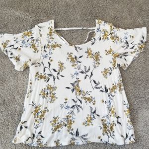 Maurices flutter sleeve 24/7 tee